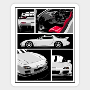 RX-7 Sticker